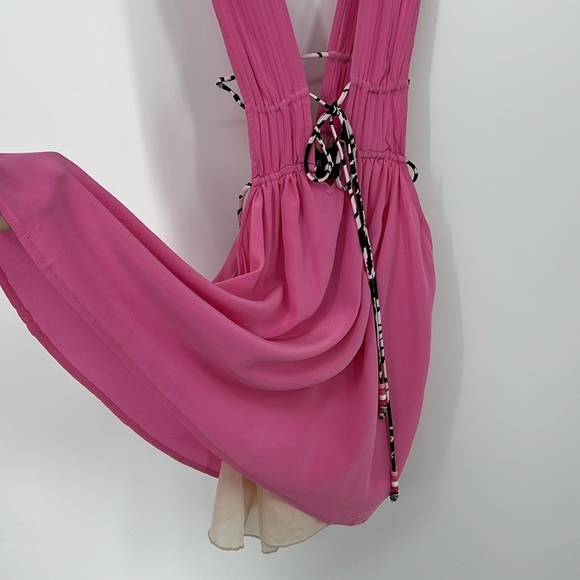 NWT Vanessa Mooney Alya Silk Romper Dress Size XL - Picture 14 of 17